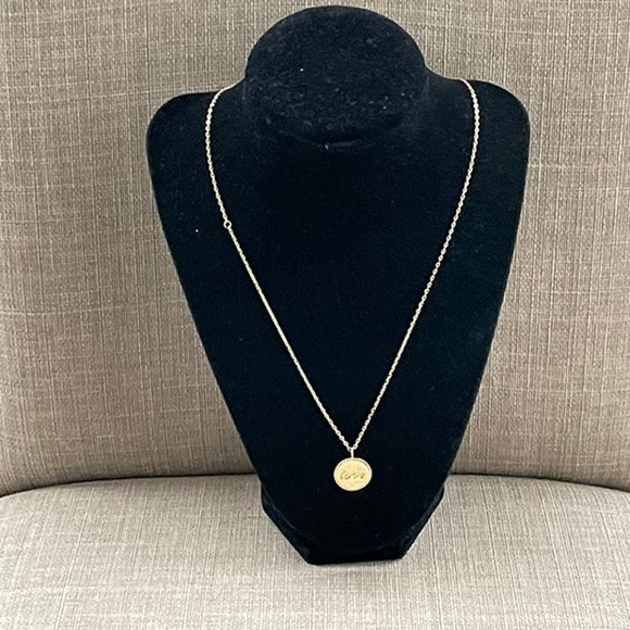 Valentines Day LULU DK Necklace LOVE 14K Plated Reversible Enamel Crystal Accent - Picture 9 of 11